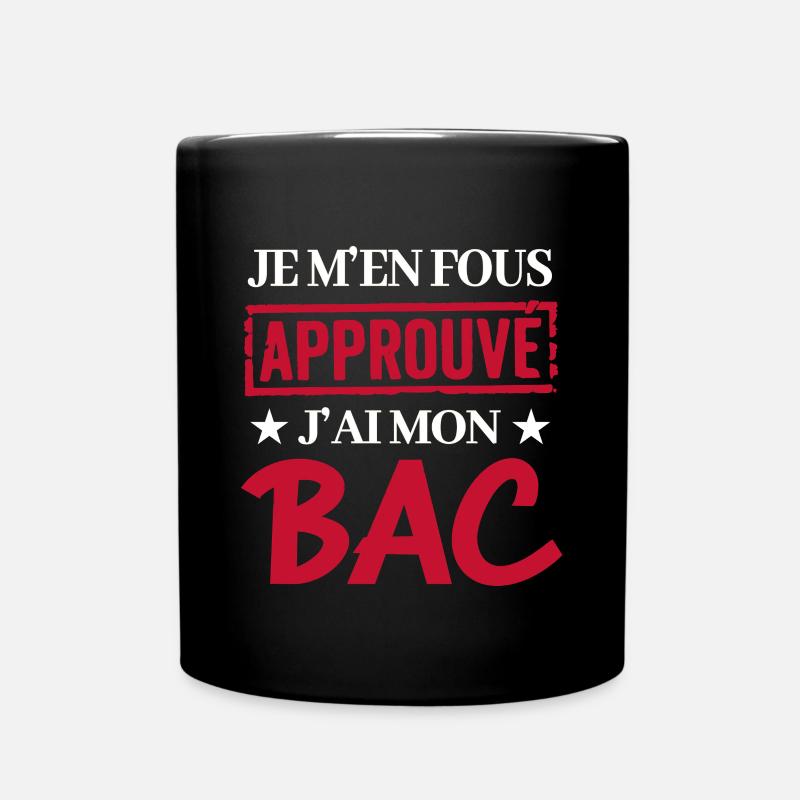 J'ai mon BAC - Bachelier Réussite Bac - Mug uni - noir