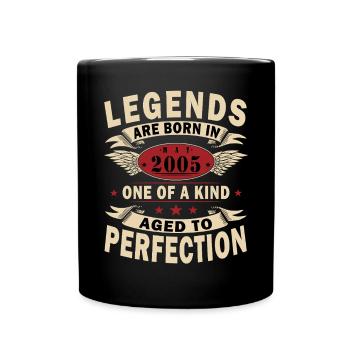 20th Birthday Gift Husband Vintage May 2005 - Full Colour Mug - black - Front