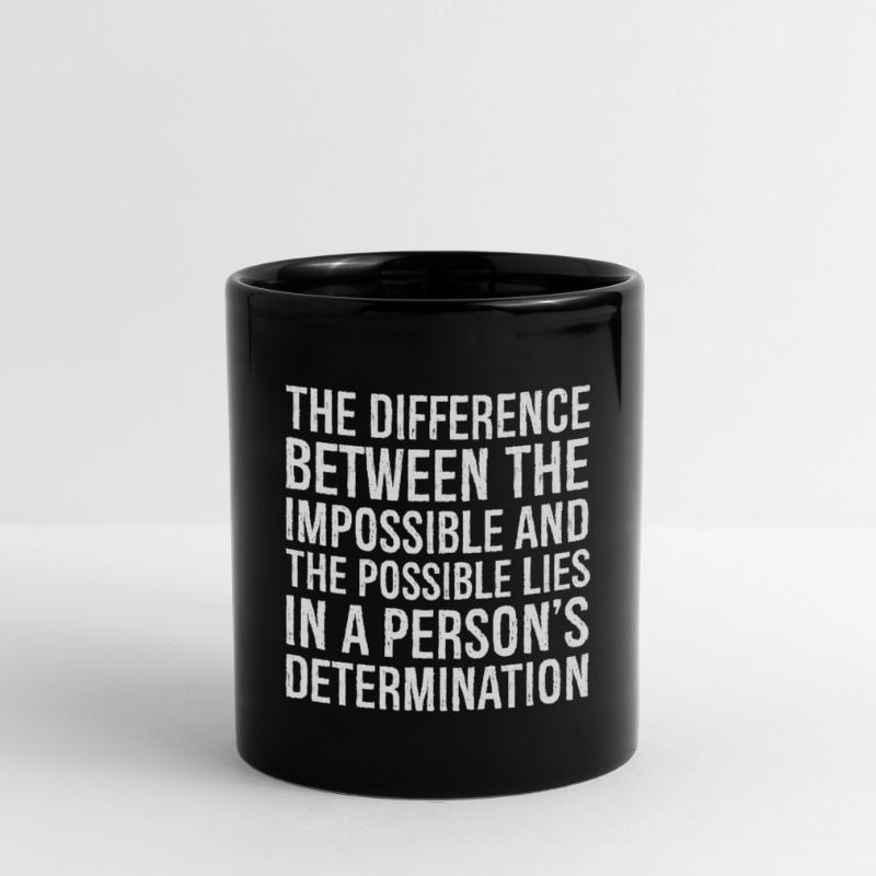 la différence entre l’impossible et le Mug uni