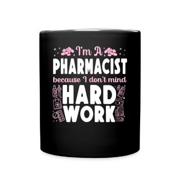 Technicien en pharmacie - Mug uni - noir - Devant