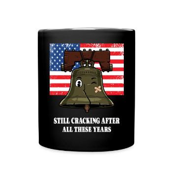 Liberty Bell - Full Colour Mug - black - Front