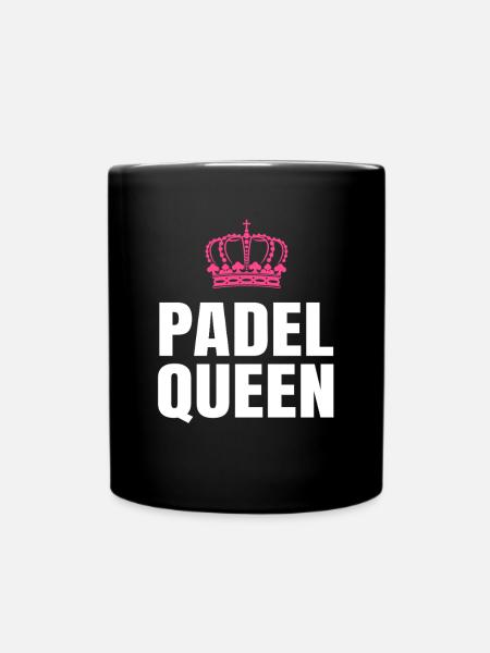 Reine du padel - Mug uni - noir