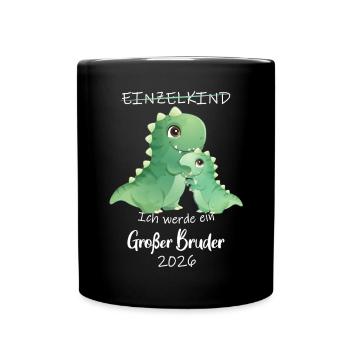 Annoncer la progéniture | Je vais être un grand frère en 2026 - Mug uni - noir - Devant