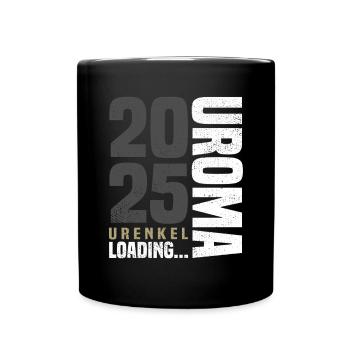 Uroma 2025 - Tasse einfarbig - Schwarz - Vorne
