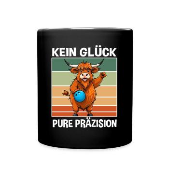 Bowling Outfit Funny Saying Bowling Sport Design - Full Colour Mug - black - Front