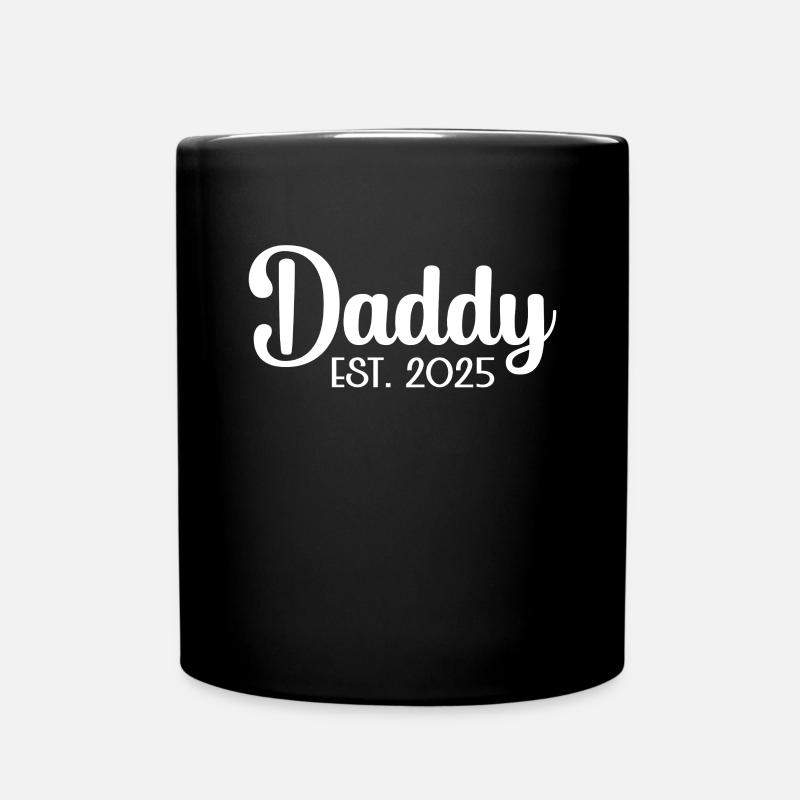 Papa est 2025 - Mug uni - noir