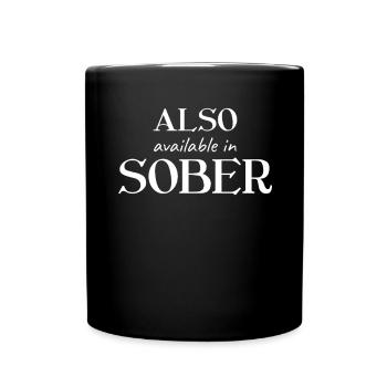 Aussi disponible en sobre - Mug uni - noir - Devant
