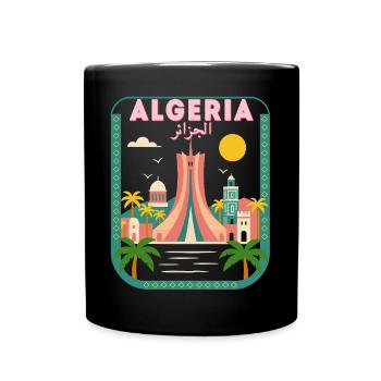 Algérie DZ Algeria - Full Colour Mug - black - Front