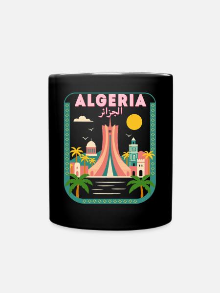 Algérie DZ Algeria - Mug uni - noir