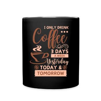 Amateur de café Dire Barista Café - Mug uni - noir - Devant