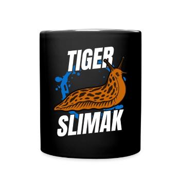 Tiger Slimak Shirt | Funny shirt - Full Colour Mug - black - Front