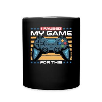 Gamer Gaming Controller Jeu Vidéo - Mug uni - noir - Devant