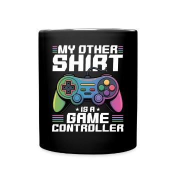 Gamer Gaming Controller Video Game - Tasse einfarbig - Schwarz - Vorne