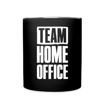 Team Home Office Online Business Affiliate - Full Colour Mug - black - Front