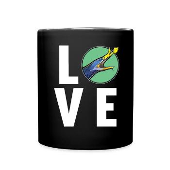 Murène nasale Murène fantôme Murène - Mug uni - noir - Devant