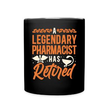 Technicien en pharmacie - Mug uni - noir - Devant