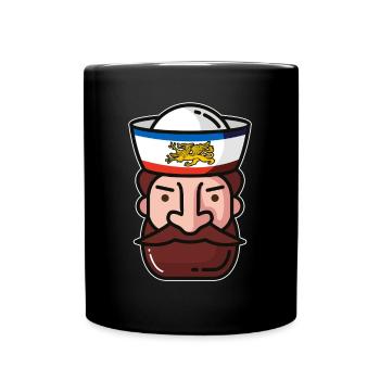 Rostock sailor - Full Colour Mug - black - Front