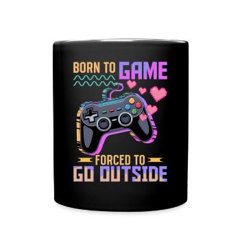 Gamer Gaming Controller Jeu Vidéo - Mug uni - noir - Devant