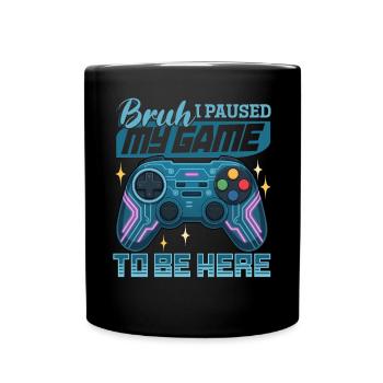 Gamer Gaming Controller Jeu Vidéo - Mug uni - noir - Devant