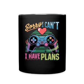 Gamer Gaming Controller Jeu Vidéo - Mug uni - noir - Devant
