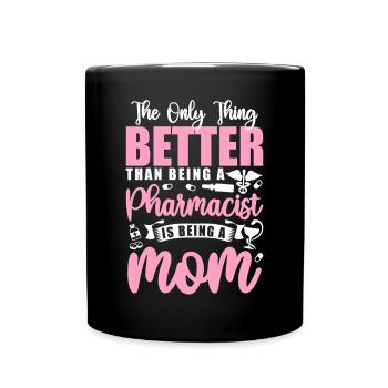 Technicien en pharmacie - Mug uni - noir - Devant