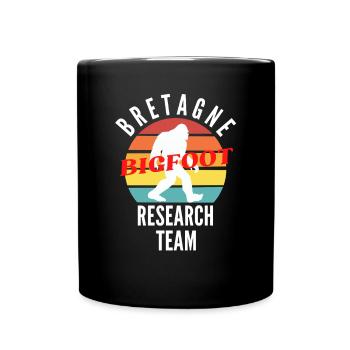 BRITTANY BIGFOOT FORSCHUNGSTEAM - Tasse einfarbig - Schwarz - Vorne