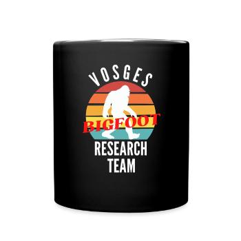 VOSGES BIGFOOT RESEARCH TEAM - Mug uni - noir - Devant