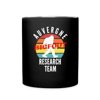 AUVERGNE BIGFOOT RESEARCH TEAM - Mug uni - noir - Devant