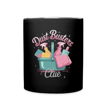 Nettoyage du club Dust Busters et design amusant pour - Mug uni - noir - Devant