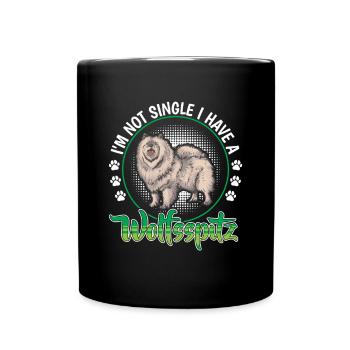 Wolfsspitz nicht single Deutscher Wolfsspitz - Tasse einfarbig - Schwarz - Vorne