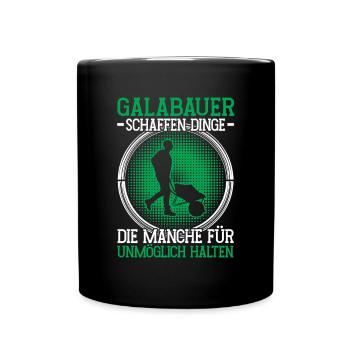 Paysagiste Constructeur Impossible Paysagiste Jardinier - Mug uni - noir - Devant
