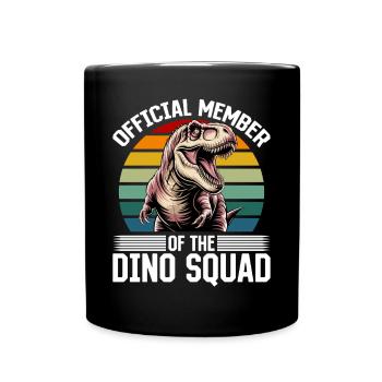 Dinosaure T-Rex enfants - Mug uni - noir - Devant