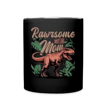Dinosaure T-Rex enfants - Mug uni - noir - Devant