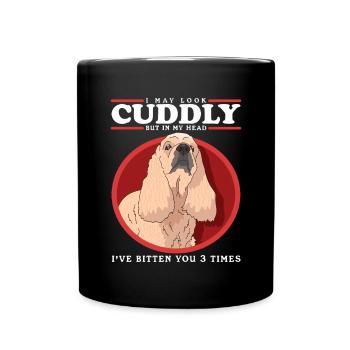 Cocker américain Propriétaire d’un chien - Mug uni - noir - Devant