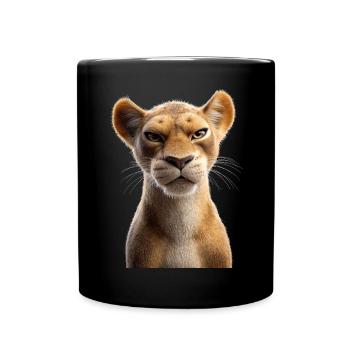 Lioness Lioness Mom Lioness Lionesses Mom Wild Lions - Full Colour Mug - black - Front