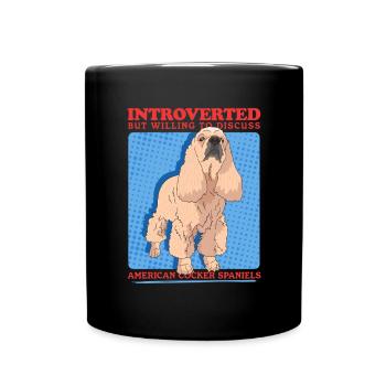 Cadeaux Cocker Spaniel Américain - Mug uni - noir - Devant