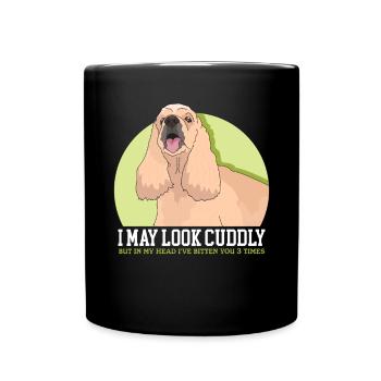 Cocker américain Spaniel Amoureux des chiens - Mug uni - noir - Devant