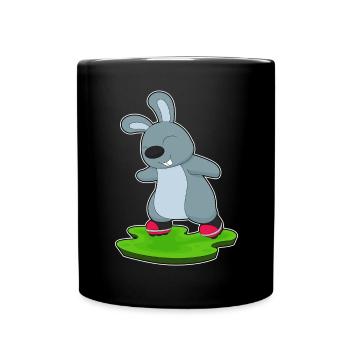 Hase Inline skating Inline skates - Tasse einfarbig - Schwarz - Vorne