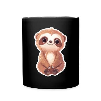 Paresse - Mug uni - noir - Devant