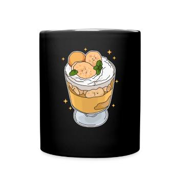 Banana Pudding Banana Pudding Gift - Full Colour Mug - black - Front