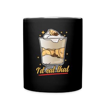 Banana Pudding Banana Pudding Gift - Full Colour Mug - black - Front