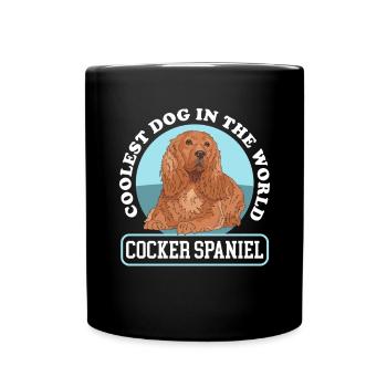 Cocker Spaniel Chien Cocker Spaniel Cadeau - Mug uni - noir - Devant