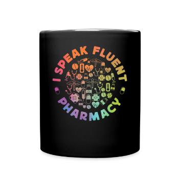 Technicien en pharmacie - Mug uni - noir - Devant