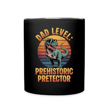 Dinosaur T-Rex Dad - Full Colour Mug - black - Front