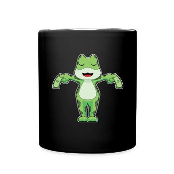 Frog Banknote - Full Colour Mug - black - Front