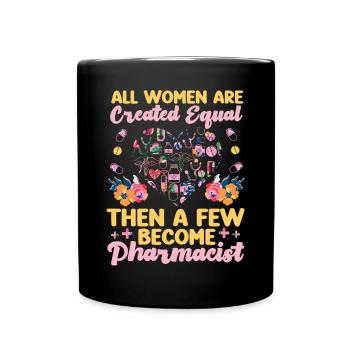 Technicien en pharmacie - Mug uni - noir - Devant