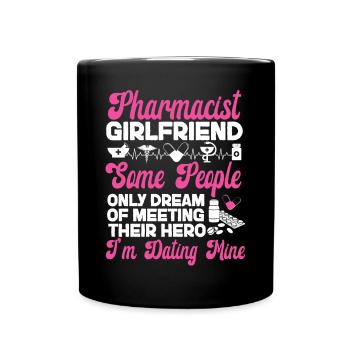 Pharmacy Tech Technician - Full Colour Mug - black - Front