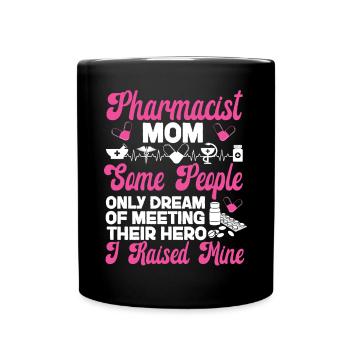 Pharmacy Tech Technician - Full Colour Mug - black - Front