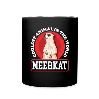 Suricate Cadeaux drôles de suricate - Mug uni - noir - Devant