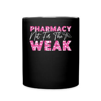 Pharmacy Tech Technician - Tasse einfarbig - Schwarz - Vorne